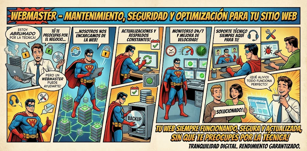 Servicio de webmaster